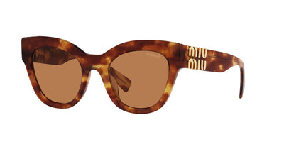 Miu Miu SMU01Y Light Havana/Brown #colour_light-havana-brown