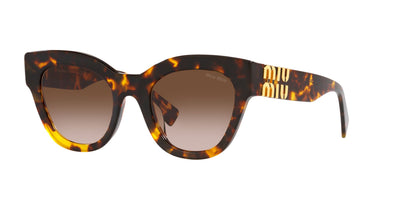 Miu Miu SMU01Y Honey Havana/Brown Gradient #colour_honey-havana-brown-gradient