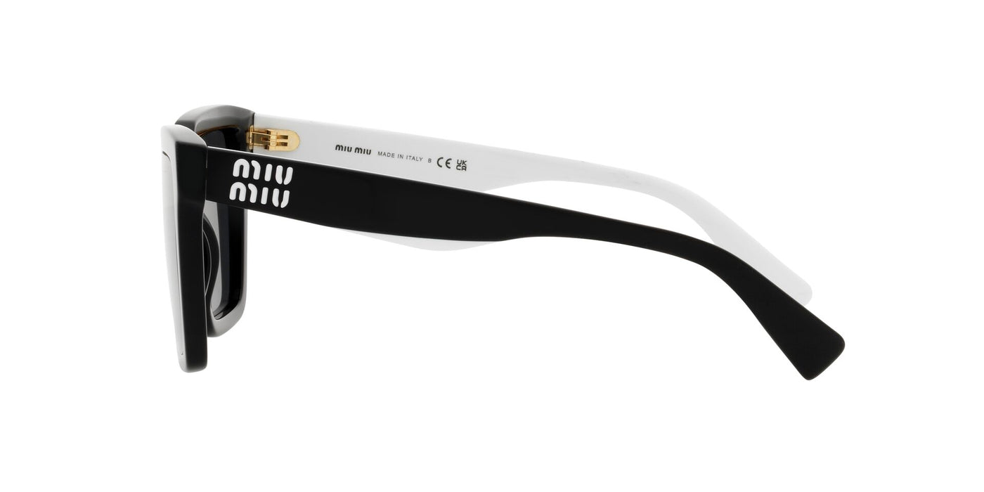 Miu Miu SMU03Y Black/Dark Grey #colour_black-dark-grey