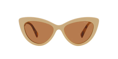 Miu Miu SMU04Y Beige/Brown #colour_beige-brown