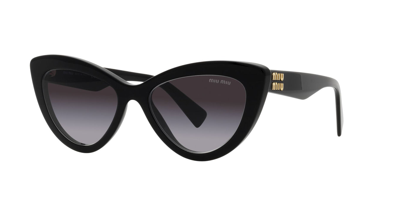 Miu Miu SMU04Y Black/Gradient Grey #colour_black-gradient-grey