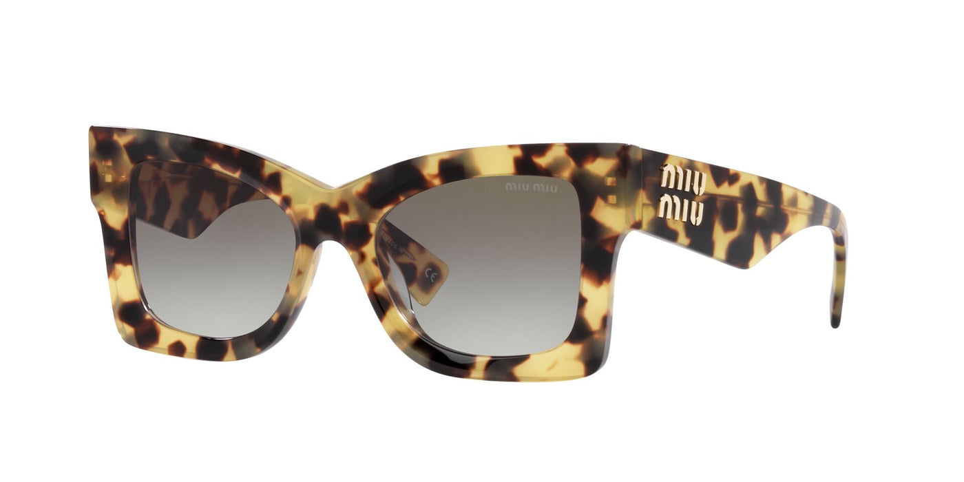 Miu Miu SMU08W Light Tortoise/Grey Gradient #colour_light-tortoise-grey-gradient