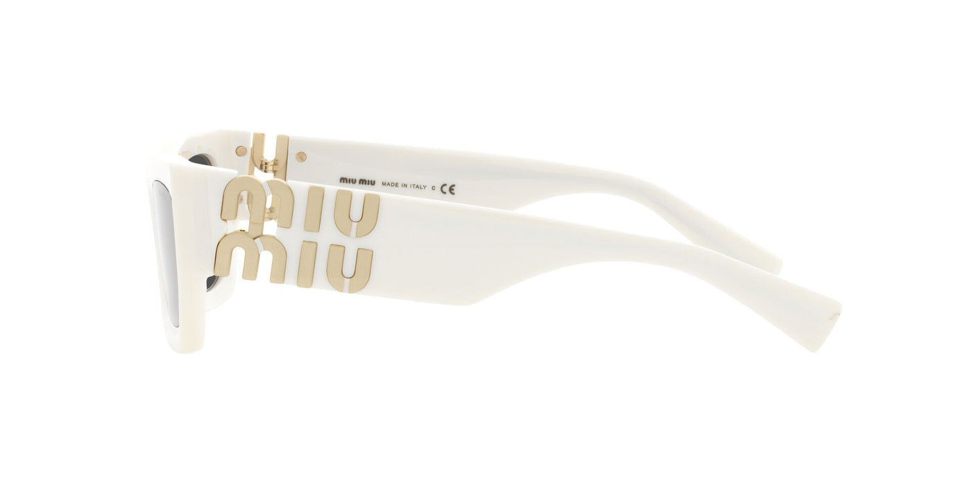 Miu Miu SMU09W White/Dark Grey #colour_white-dark-grey