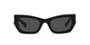 Miu Miu SMU09W Matte Black/Dark Grey #colour_matte-black-dark-grey