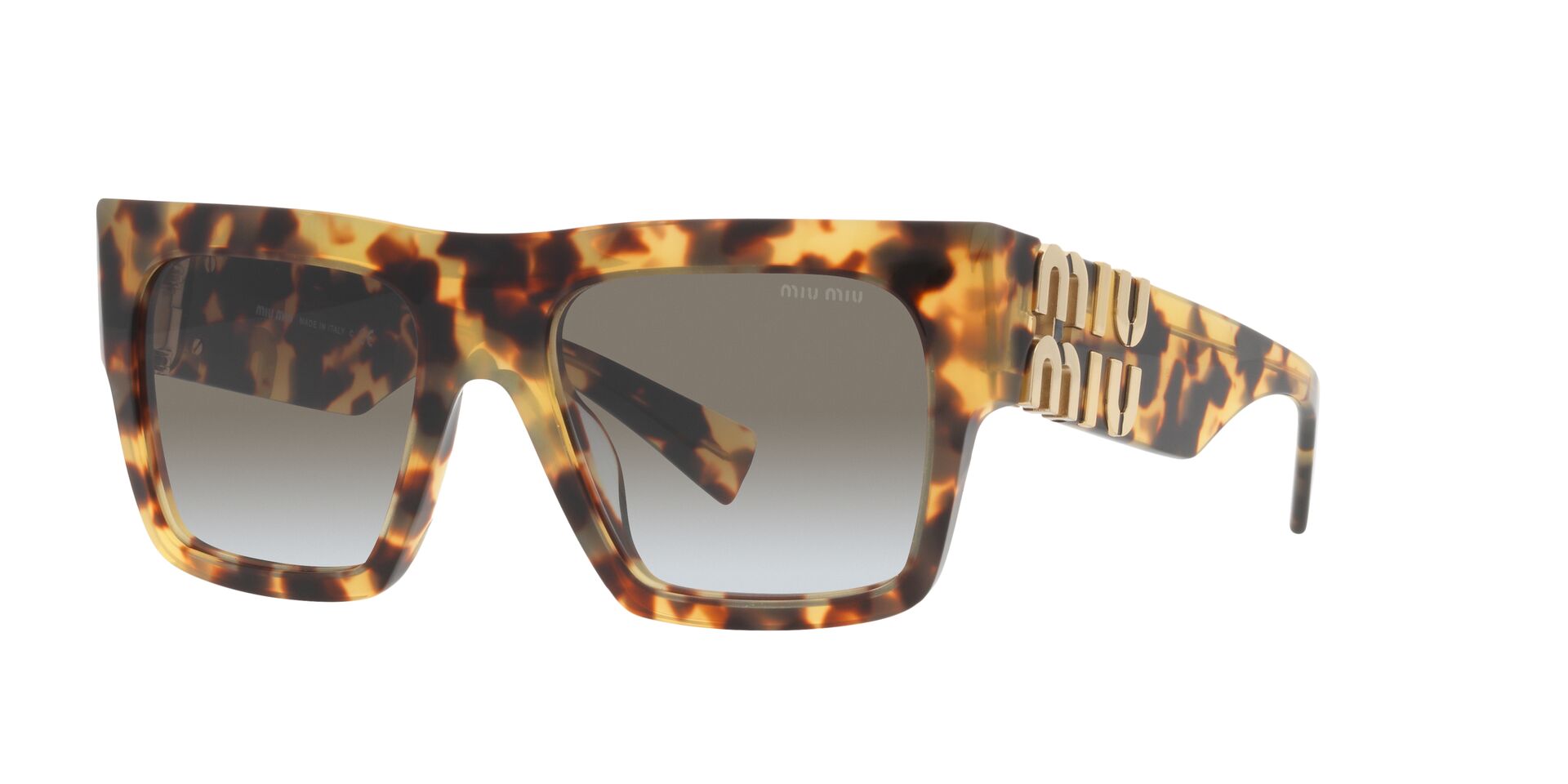 Miu miu on sale tortoise sunglasses
