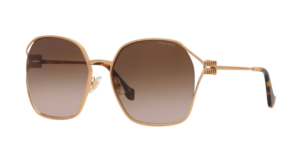 Miu Miu SMU52W Brass/Brown Gradient #colour_brass-brown-gradient