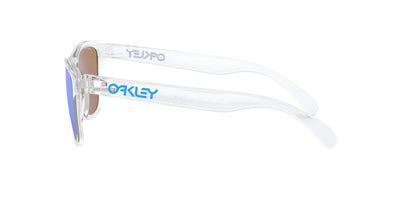 Oakley Frogskins XS OJ9006 Polished Clear/Prizm Sapphire #colour_polished-clear-prizm-sapphire