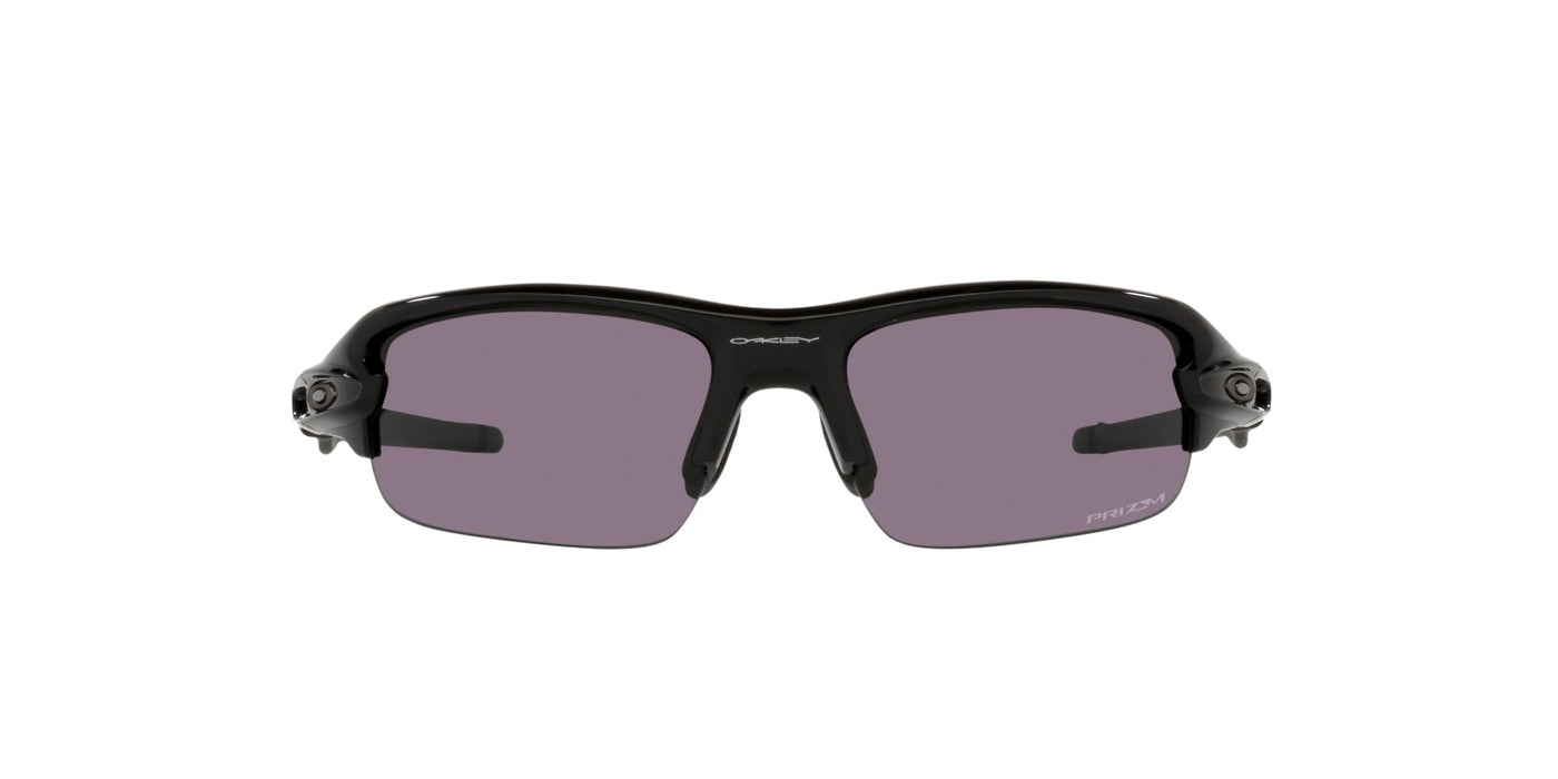 Oakley Kids Flak XXS OJ9008 Polished Black/Prizm Grey #colour_polished-black-prizm-grey