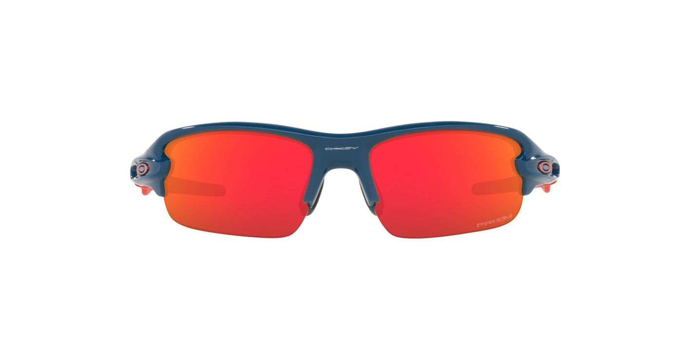 Oakley Kids Flak XXS OJ9008 Poseidon/Prizm Ruby #colour_poseidon-prizm-ruby