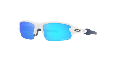 Oakley Kids Flak XXS OJ9008 Matte White/Prizm Sapphire #colour_matte-white-prizm-sapphire