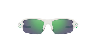 Oakley Kids Flak XXS OJ9008 Matte White/Prizm Jade #colour_matte-white-prizm-jade