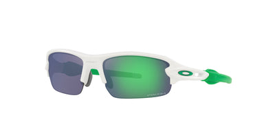 Oakley Kids Flak XXS OJ9008 Matte White/Prizm Jade #colour_matte-white-prizm-jade