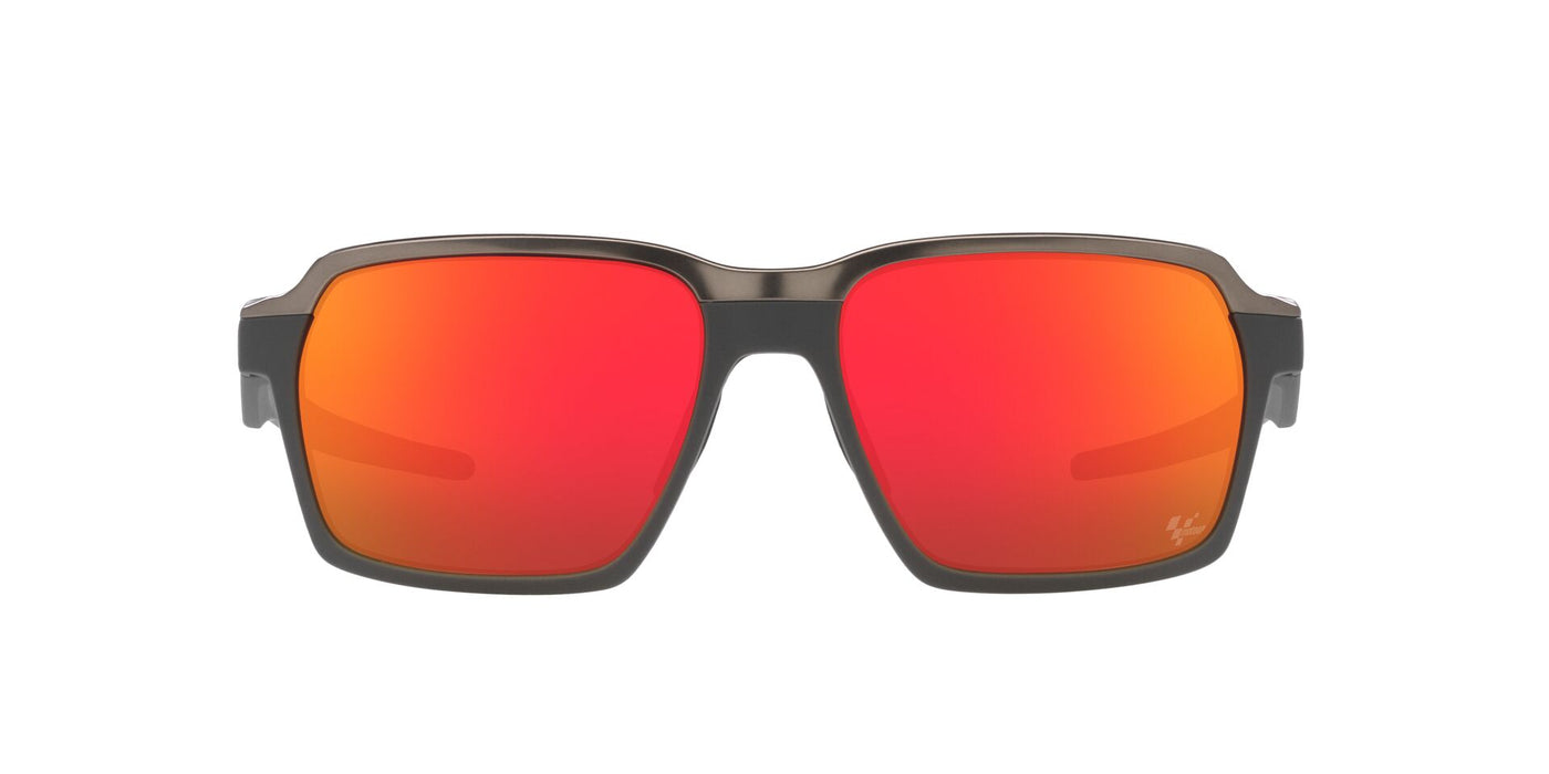 Oakley Parlay OO4143 Matte Carbon/Prizm Ruby #colour_matte-carbon-prizm-ruby