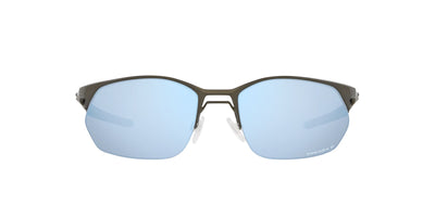 Oakley Wire Tap 2.0 OO4145 Satin Lead/Prizm Deep Water Polarised #colour_satin-lead-prizm-deep-water-polarised