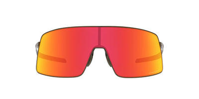 Oakley Sutro Ti OO6013 Satin Carbon/Prizm Ruby #colour_satin-carbon-prizm-ruby