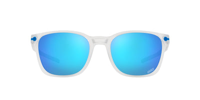 Oakley Ojector OO9018 Matte Clear/Prizm Sapphire #colour_matte-clear-prizm-sapphire