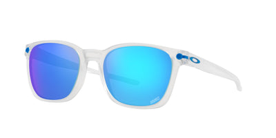 Oakley Ojector OO9018 Matte Clear/Prizm Sapphire #colour_matte-clear-prizm-sapphire