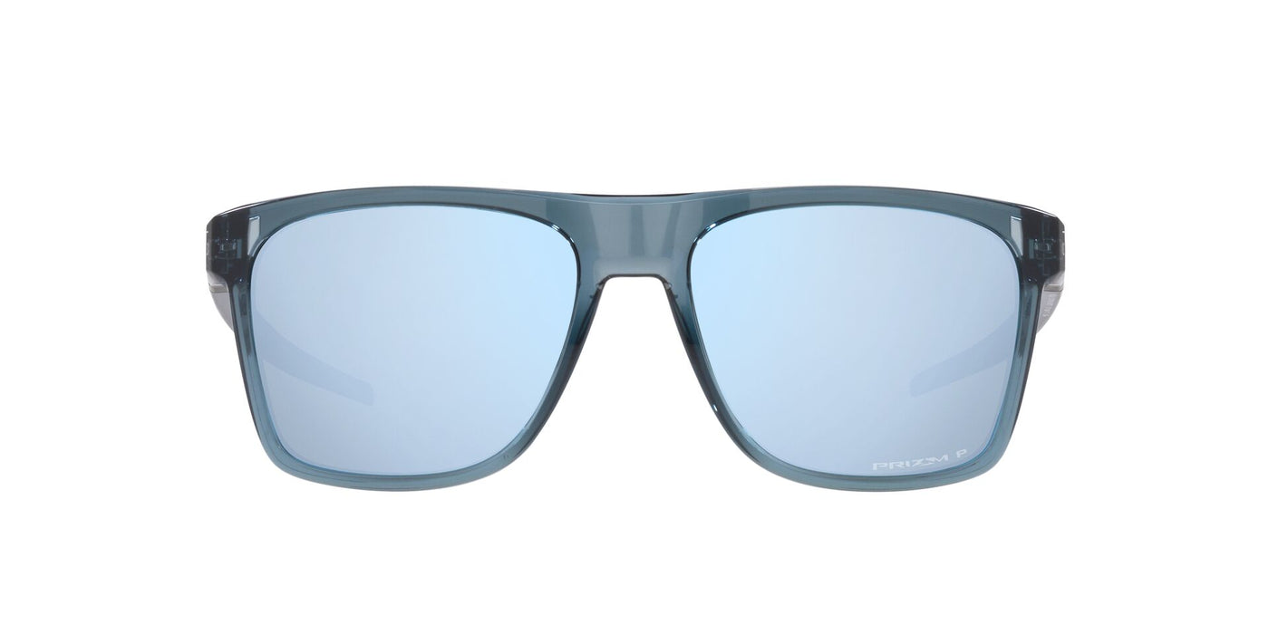 Oakley Leffingwell OO9100 Crystal Black/Prizm Deep Water Polarised #colour_crystal-black-prizm-deep-water-polarised