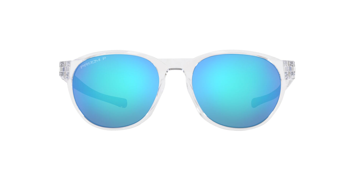 Oakley Reedmace OO9126 Clear/Prizm Sapphire Polarised #colour_clear-prizm-sapphire-polarised