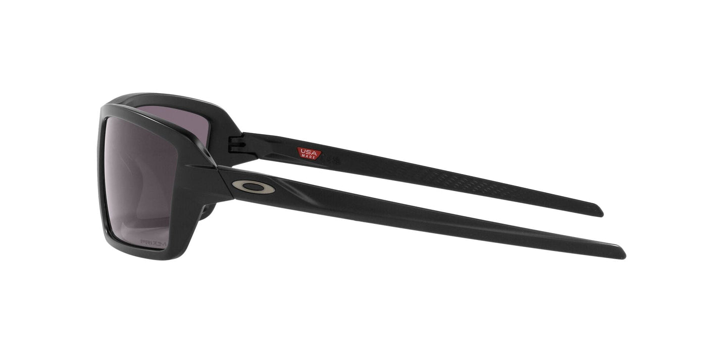 Oakley Cables OO9129 Matte Black/Prizm Grey #colour_matte-black-prizm-grey