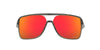 Oakley Castel OO9147 Matte Grey Smoke/Prizm Ruby #colour_matte-grey-smoke-prizm-ruby