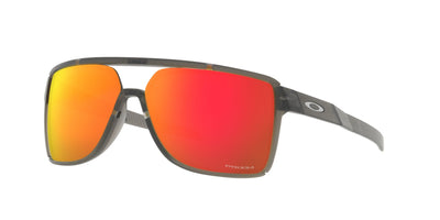 Oakley Castel OO9147 Matte Grey Smoke/Prizm Ruby #colour_matte-grey-smoke-prizm-ruby