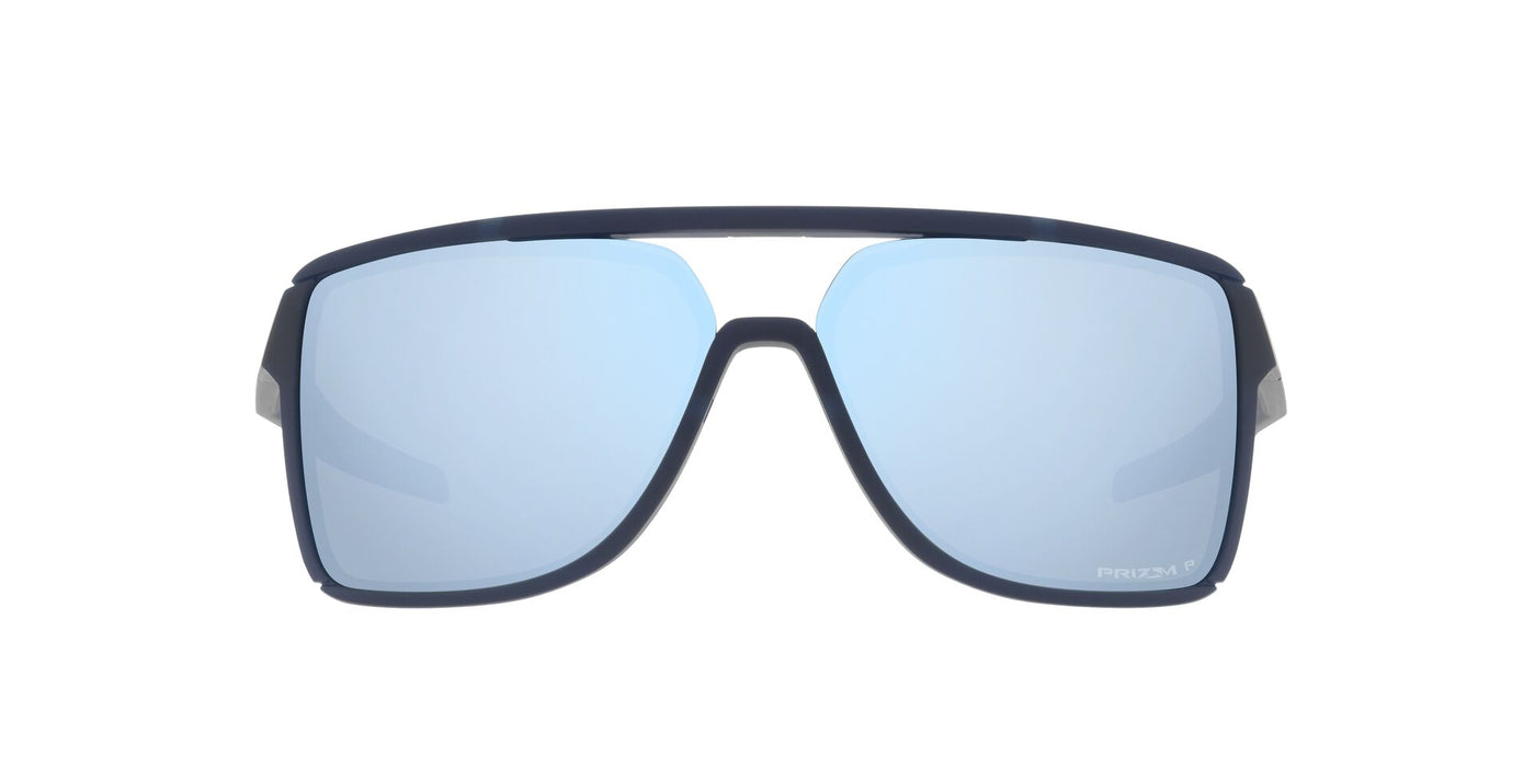 Oakley Castel OO9147 Matte Trans Blue/Prizm Deep Water Polarised #colour_matte-trans-blue-prizm-deep-water-polarised