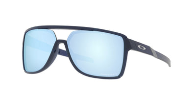 Oakley Castel OO9147 Matte Trans Blue/Prizm Deep Water Polarised #colour_matte-trans-blue-prizm-deep-water-polarised