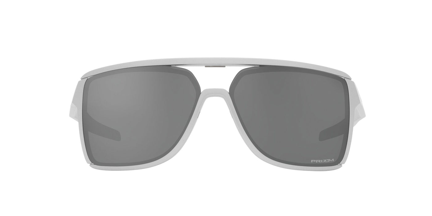 Oakley Castel OO9147 X Silver/Prizm Black #colour_x-silver-prizm-black