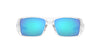 Oakley Heliostat OO9231 Clear/Prizm Sapphire Polarised #colour_clear-prizm-sapphire-polarised