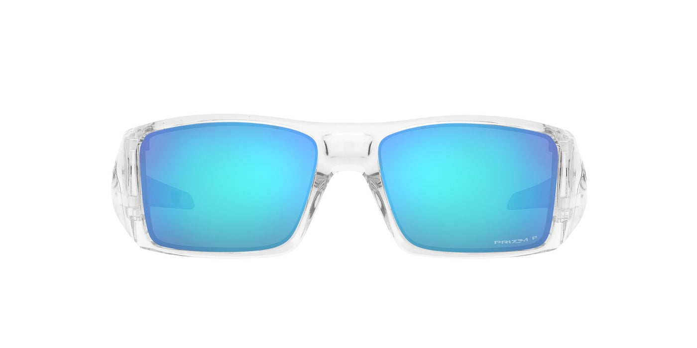 Oakley Heliostat OO9231 Clear/Prizm Sapphire Polarised #colour_clear-prizm-sapphire-polarised