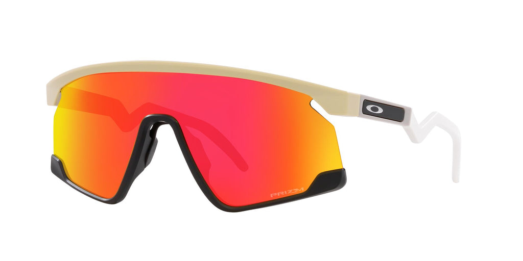 Oakley BXTR OO9280 Matte Desert Tan/Prizm Ruby #colour_matte-desert-tan-prizm-ruby