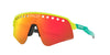 Oakley Sutro Lite Sweep OO9465 Tennis Ball Yellow/Prizm Ruby #colour_tennis-ball-yellow-prizm-ruby