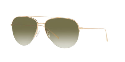 Oliver Peoples Cleamons OV1303ST Gold/Olive Gradient #colour_gold-olive-gradient