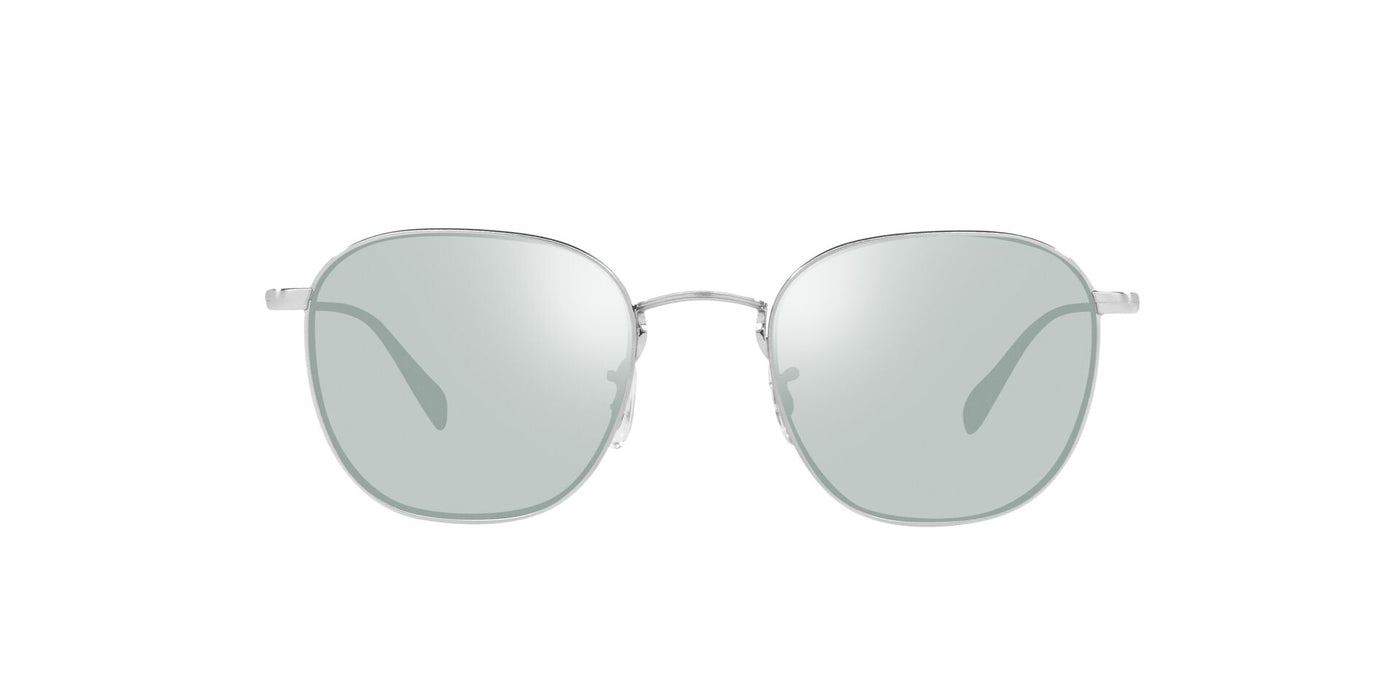 Oliver Peoples Clyne OV1305 Brushed Silver/Sea Mist #colour_brushed-silver-sea-mist