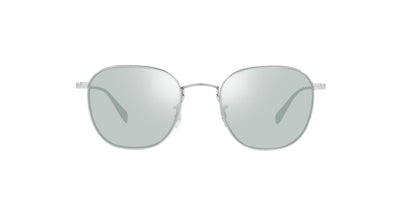 Oliver Peoples Clyne OV1305 Brushed Silver/Sea Mist #colour_brushed-silver-sea-mist