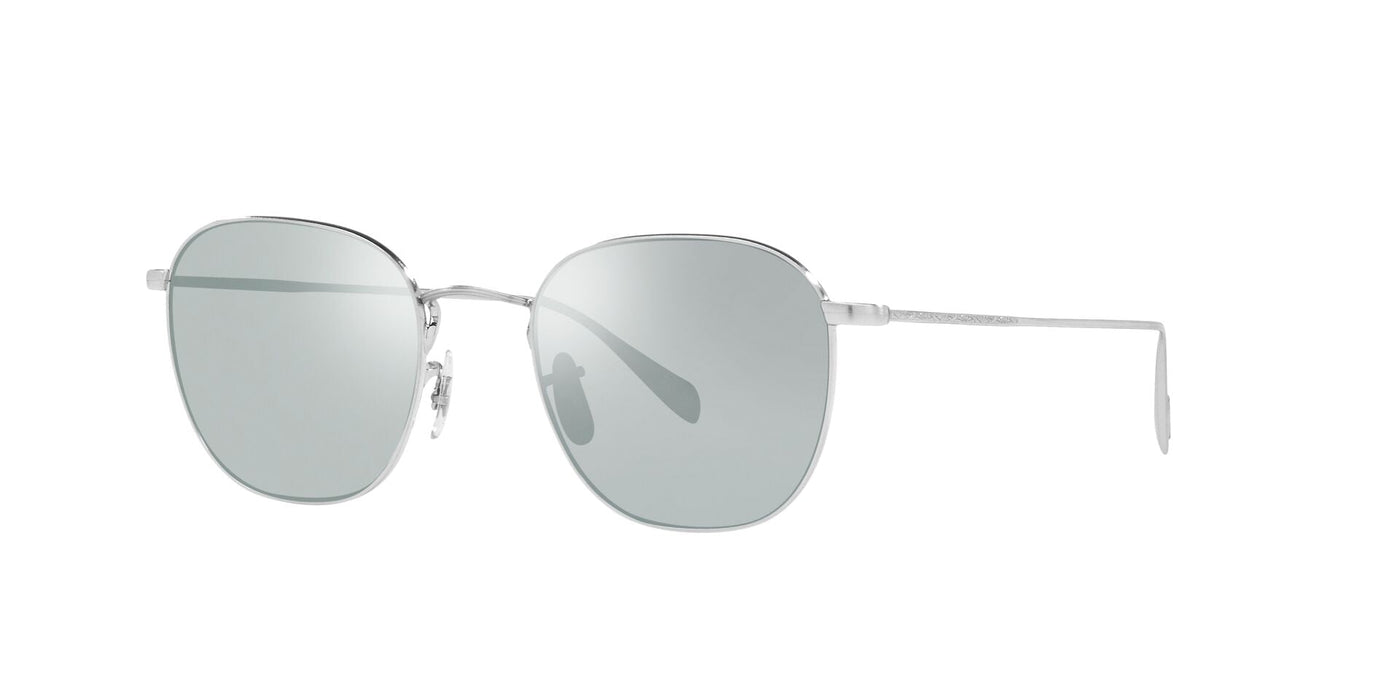 Oliver Peoples Clyne OV1305 Brushed Silver/Sea Mist #colour_brushed-silver-sea-mist