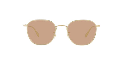 Oliver Peoples Clyne OV1305 Brushed Gold/Dusk Beach #colour_brushed-gold-dusk-beach