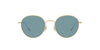 Oliver Peoples Altair OV1306ST Brushed Gold/Teal Polarised #colour_brushed-gold-teal-polarised