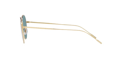 Oliver Peoples Altair OV1306ST Brushed Gold/Teal Polarised #colour_brushed-gold-teal-polarised