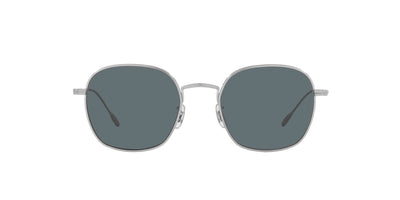 Oliver Peoples Ades OV1307ST Brushed Silver/Blue Polarised #colour_brushed-silver-blue-polarised