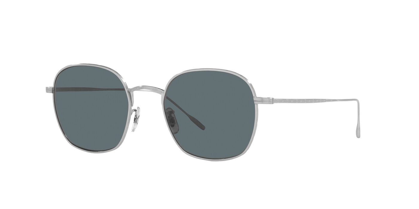 Oliver Peoples Ades OV1307ST Brushed Silver/Blue Polarised #colour_brushed-silver-blue-polarised