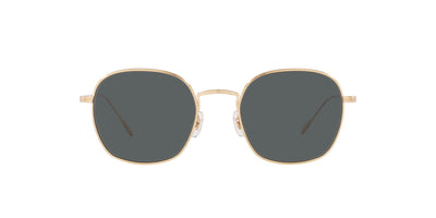 Oliver Peoples Ades OV1307ST Brushed Gold/Midnight Express Polarised #colour_brushed-gold-midnight-express-polarised