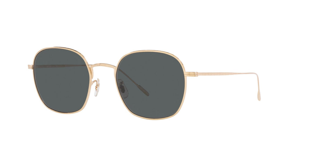 Oliver Peoples Ades OV1307ST Brushed Gold/Midnight Express Polarised #colour_brushed-gold-midnight-express-polarised