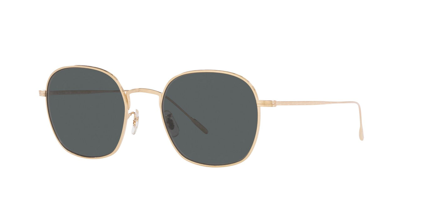 Oliver Peoples Ades OV1307ST Brushed Gold/Midnight Express Polarised #colour_brushed-gold-midnight-express-polarised