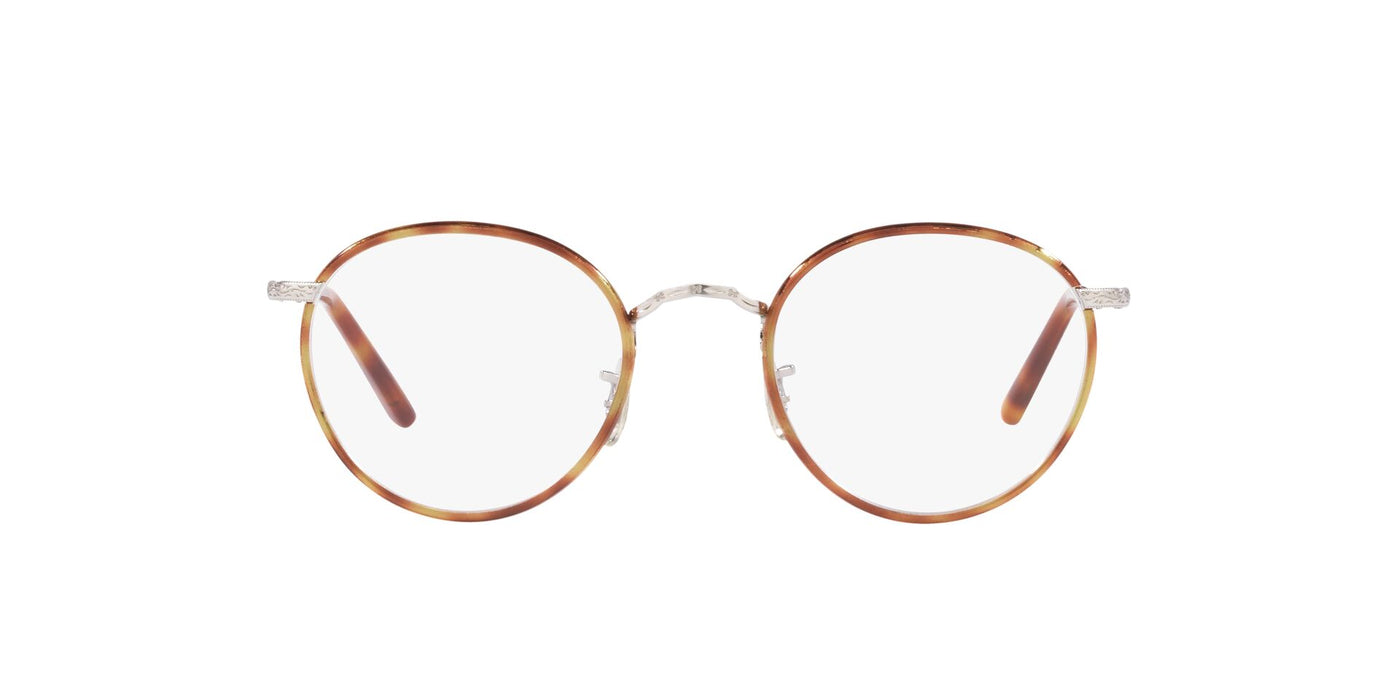 Oliver Peoples Carling OV1308 Brushed Silver-Amber Tortoise #colour_brushed-silver-amber-tortoise