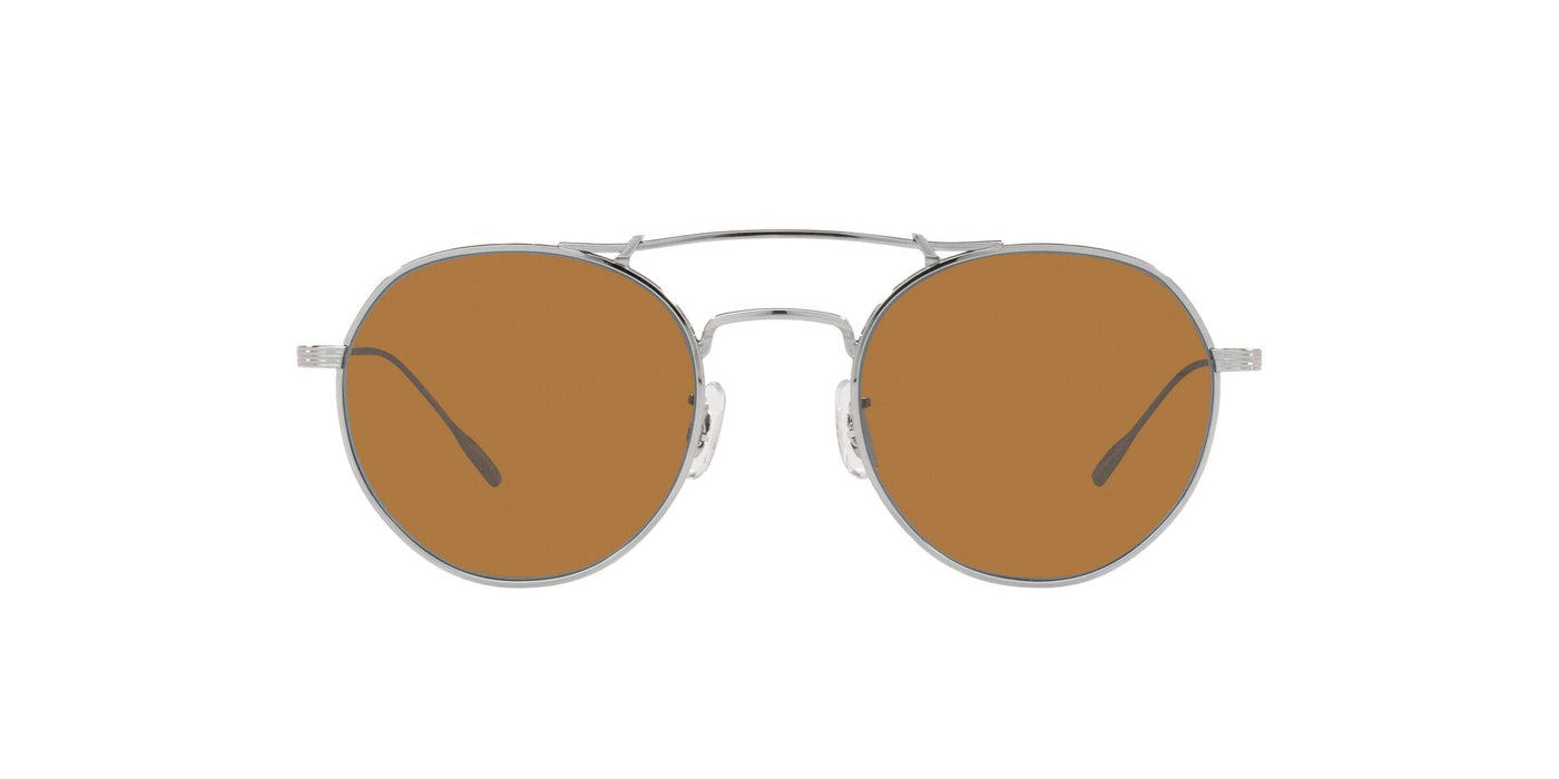 Oliver Peoples Raymont OV1309ST Silver/Cognac #colour_silver-cognac