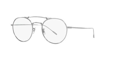 Oliver Peoples Raymont OV1309ST Brushed Silver/Blue Block #colour_brushed-silver-blue-block