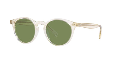 Oliver Peoples Romare Sun OV5459SU Pale Citrine/Jade Polarised #colour_pale-citrine-jade-polarised