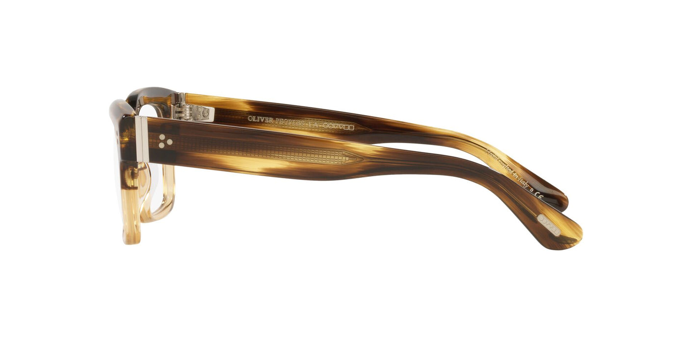 Oliver Peoples Hollins OV5470U Canarywood Gradient #colour_canarywood-gradient